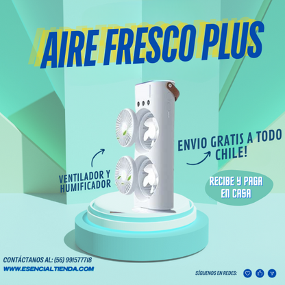 Aire Fresco Plus - Enfría tu ambiente en minutos! 🥶
