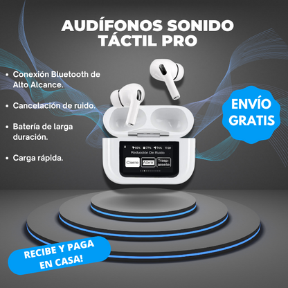 Audífonos Sonido Táctil PRO - Controla tu música con seguridad y comodidad 🎧