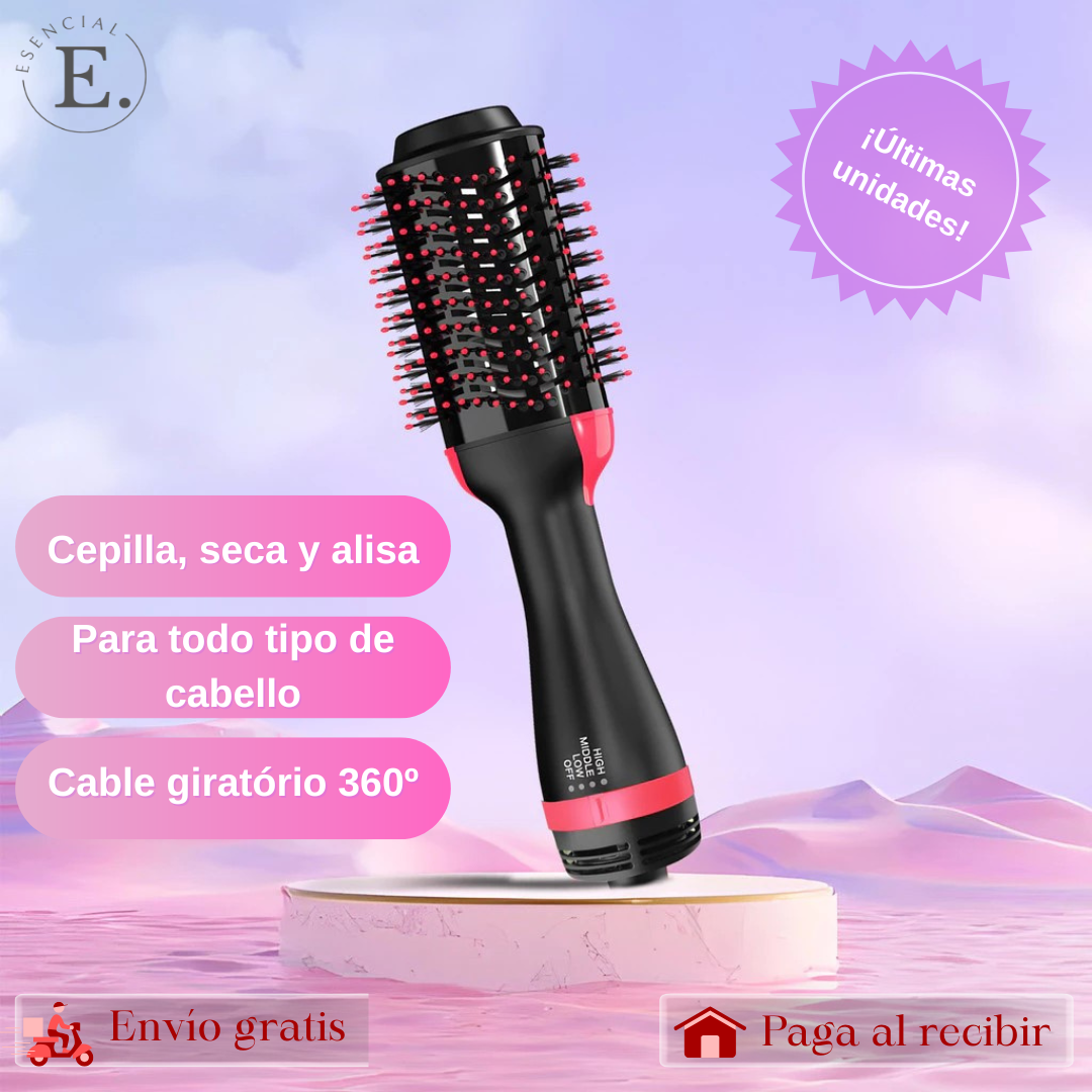 Cepillo 3 en 1 ONE STEP: Cepilla, Alisa y Seca