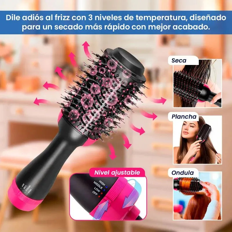 Cepillo 3 en 1 ONE STEP: Cepilla, Alisa y Seca