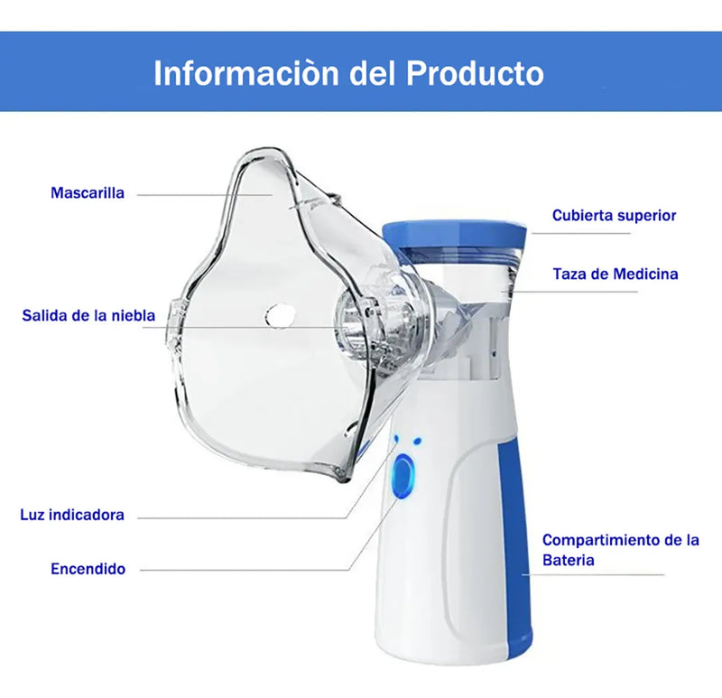 Nebulizador Portátil Aire Vida