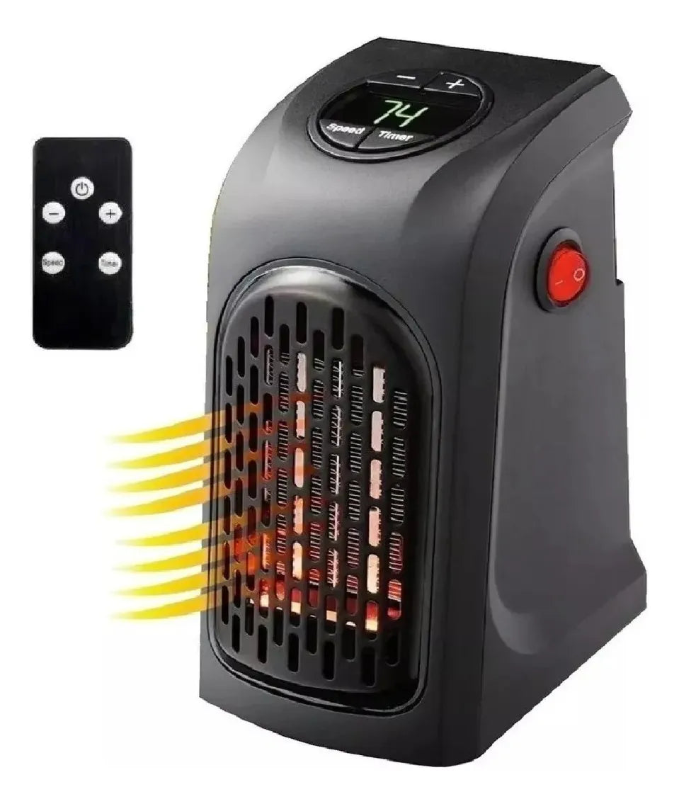 CALEFACTOR ELECTRICO ABRASIO: Lleva el calor a cualquier rincón