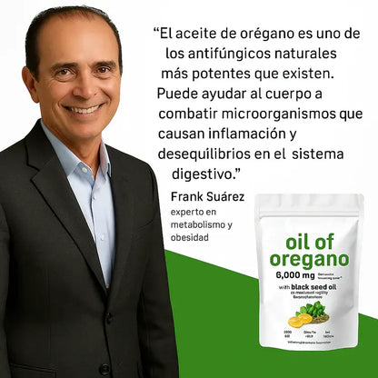 Aceite de Orégano con Semilla Negra - El Original