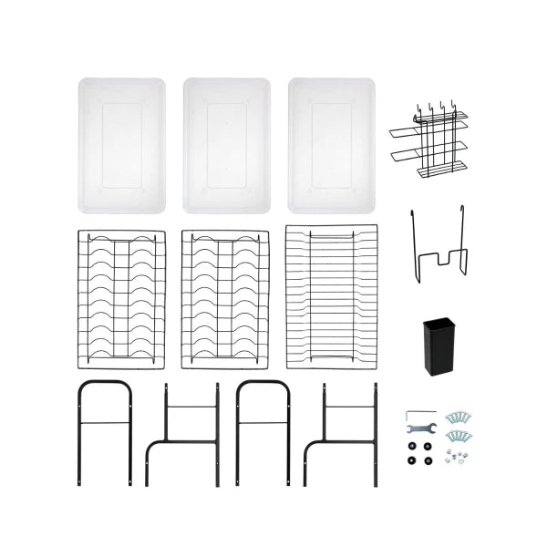 Escurridor de Platos 3 Niveles de Alta Calidad + Parches Detox de regalo 🎁