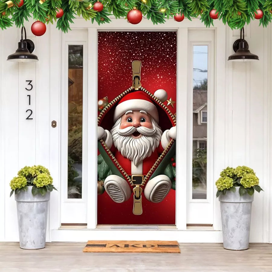 Fundas Navideñas para Puertas 🎄🎅🏻