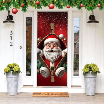 Fundas Navideñas para Puertas 🎄🎅🏻
