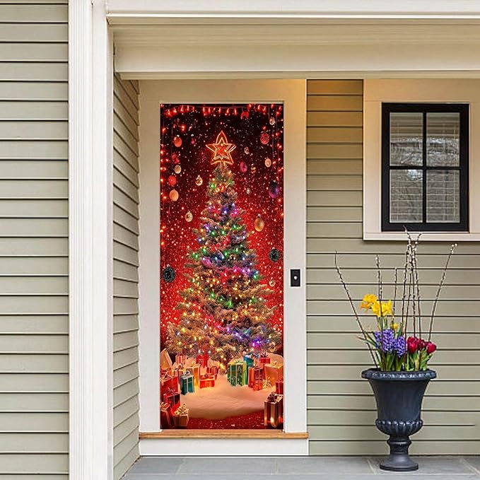 Fundas Navideñas para Puertas 🎄🎅🏻