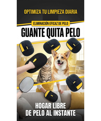 PROMO: 4 Guantes Electrostáticos Quita Pelos