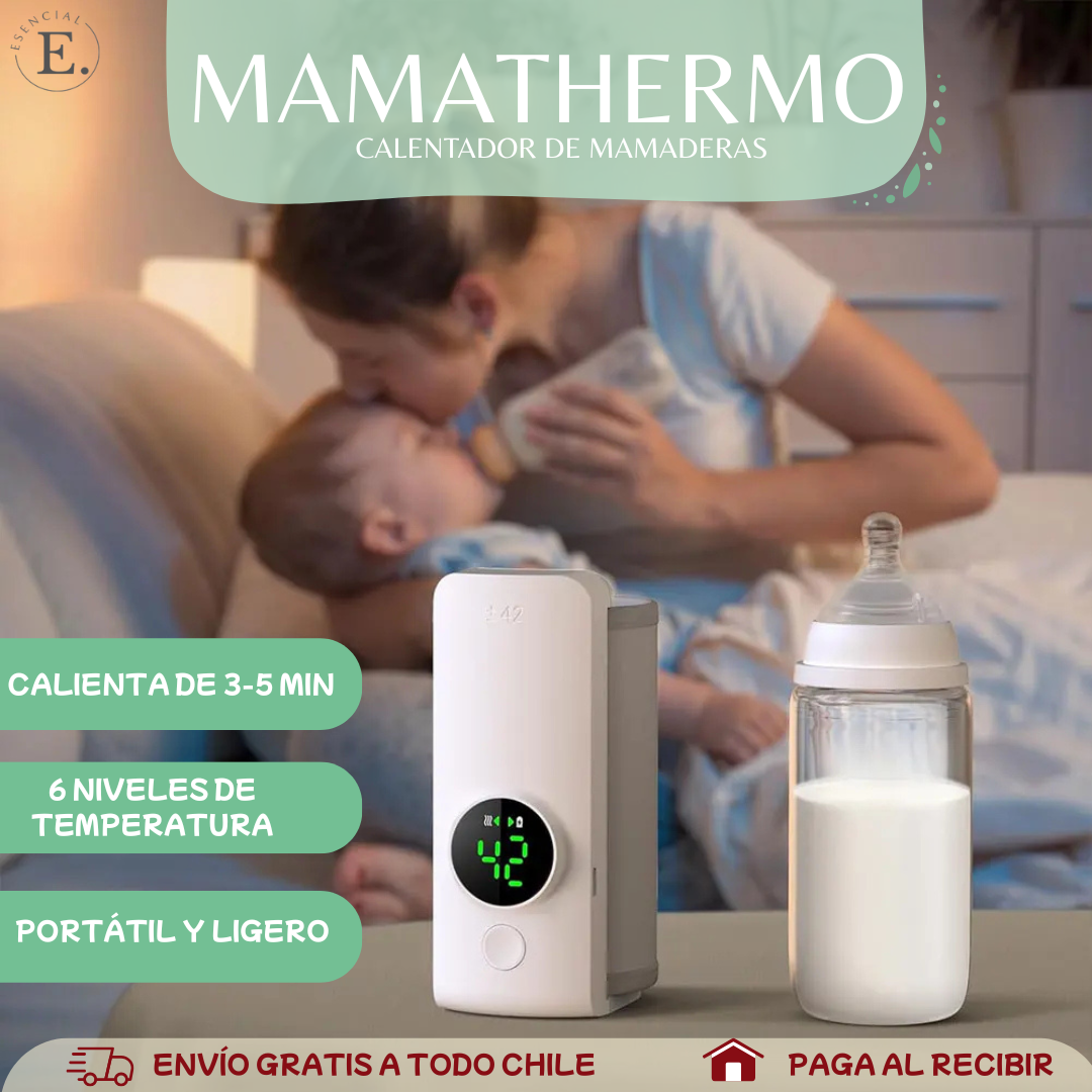 Calentador Portátil de Mamaderas MamaThermo: más practico, menos strés