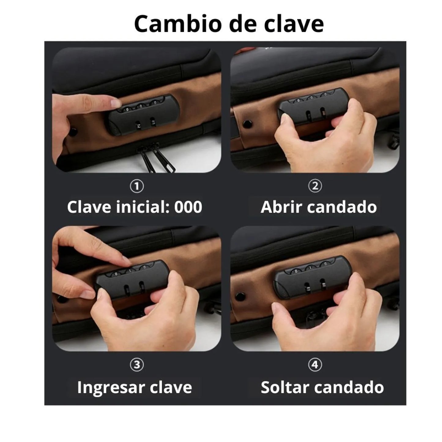 Super combo Mochila Antirrobo + Reloj Inteligente y Audífonos Inalámbricos M10 de regalo 🎁