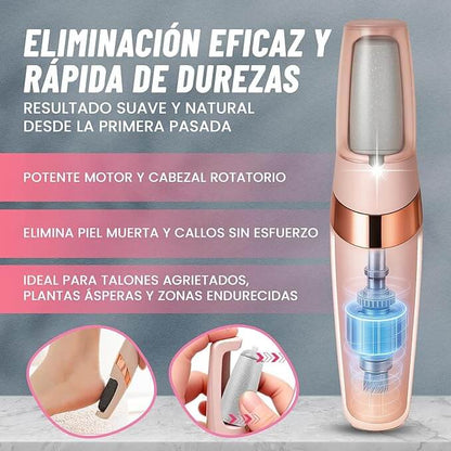 Pack Removedor Eléctrico de Callos + Parches Desintoxicantes (de regalo) 🌿🎁