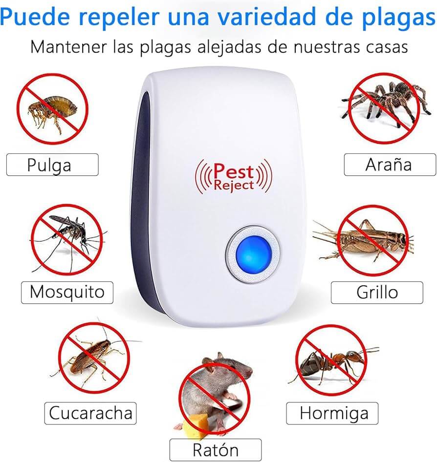 Repelente ultrasónico anti plagas Pest Reject™
