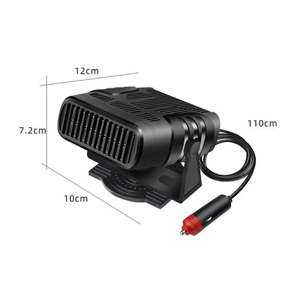 ¿Estás cansado de manejar con los vidrios empañados? Desempañador portátil para coches 2 en 1.🔥🚗