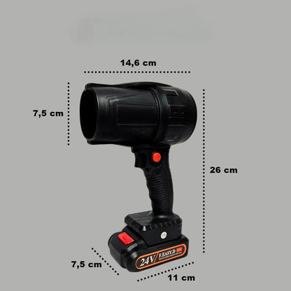 SOPLADOR TURBO + 1 BATERIA EXTRA + ESTUCHE RÍGIDO DE REGALO 🎁